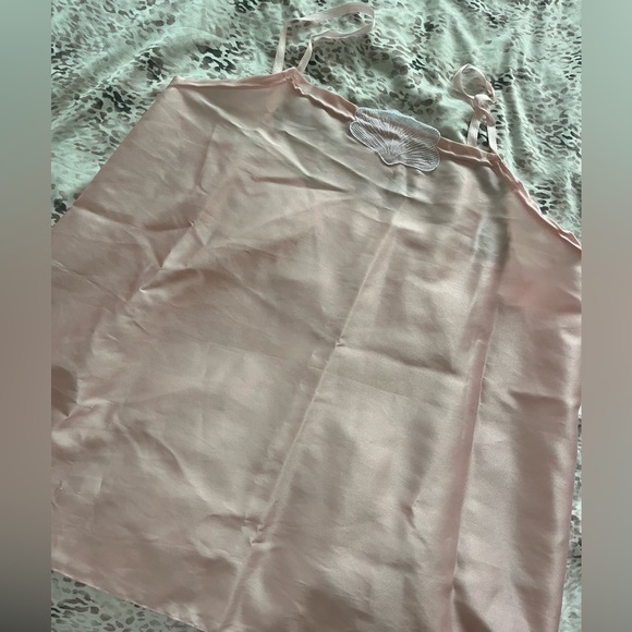 New satin pajama, light pink , large size , made in Italy - Picture 5 of 6